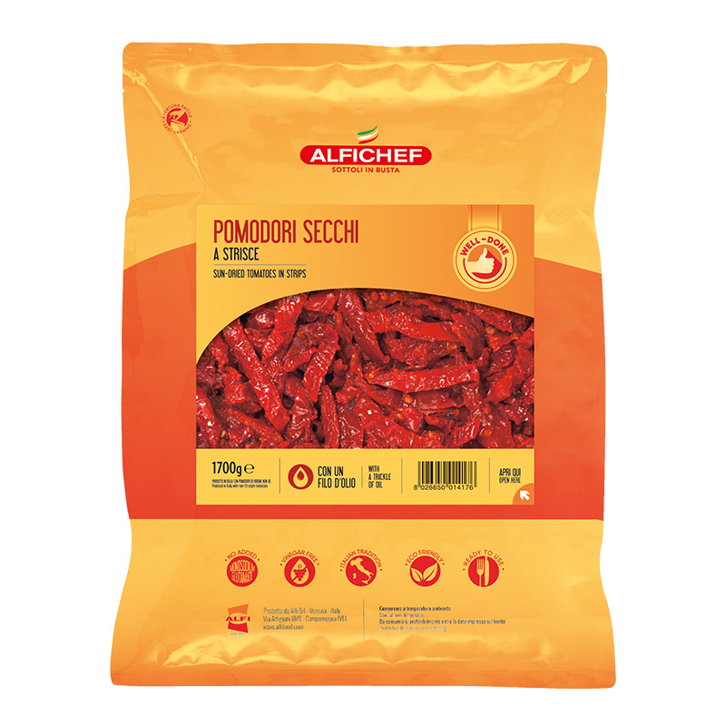 Sun dried tomatoes in strips 1700g