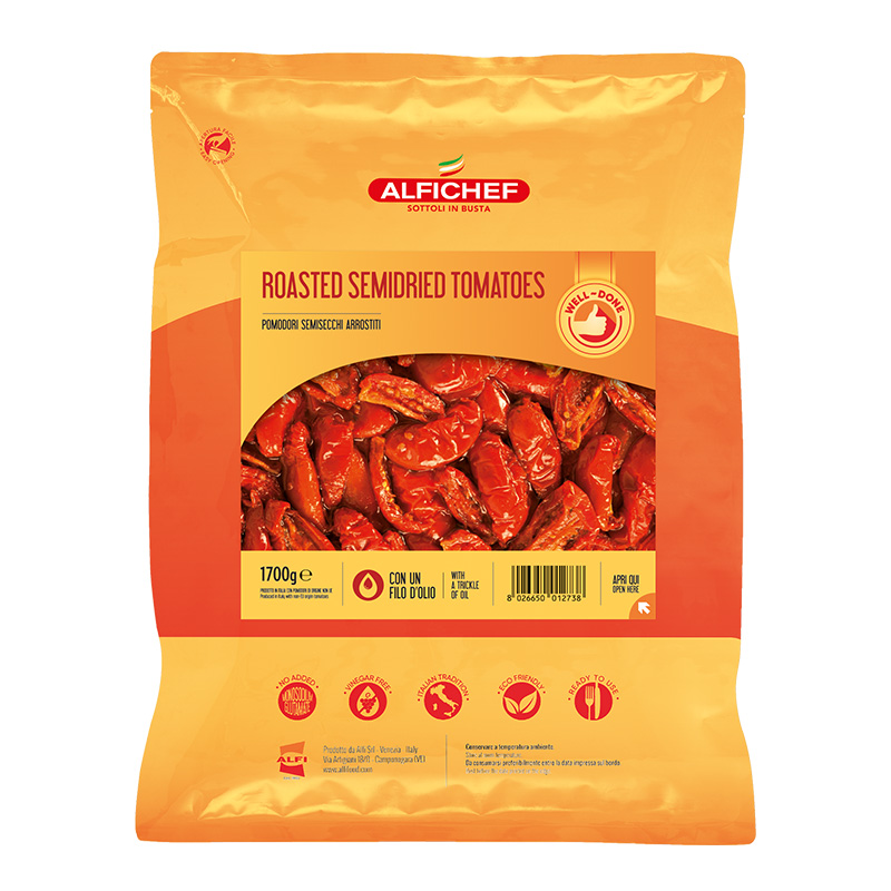 Semidried tomatoes 1700g